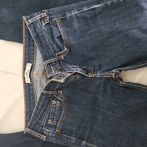 Hollister Women's Dark Blue Jeans